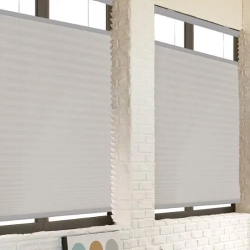 Simplistic Cordless Top-Down/Bottom-Up Pleated Shades