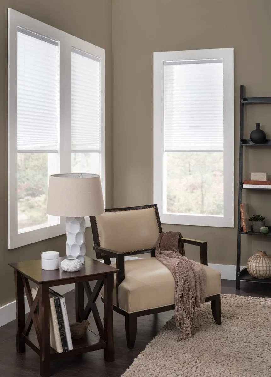 Simplistic Cordless Top-Down/Bottom-Up Pleated Shades