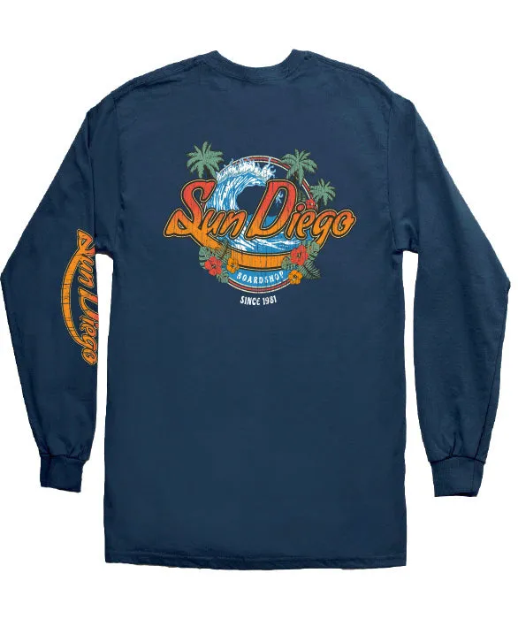 SunDiego Island Style LS - Harbor Blue