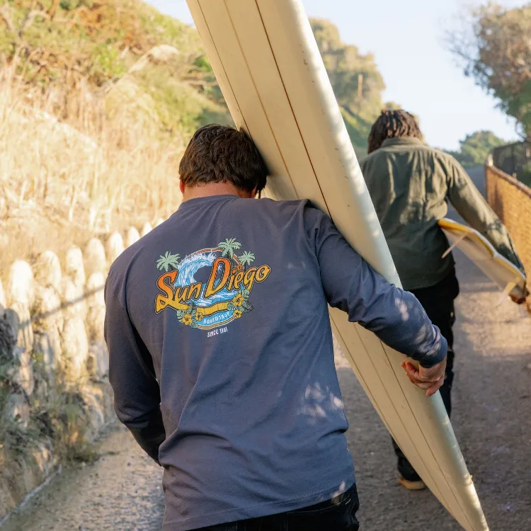 SunDiego Island Style LS - Harbor Blue