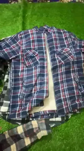 Vintage Flannel Full-Zipper Shirts