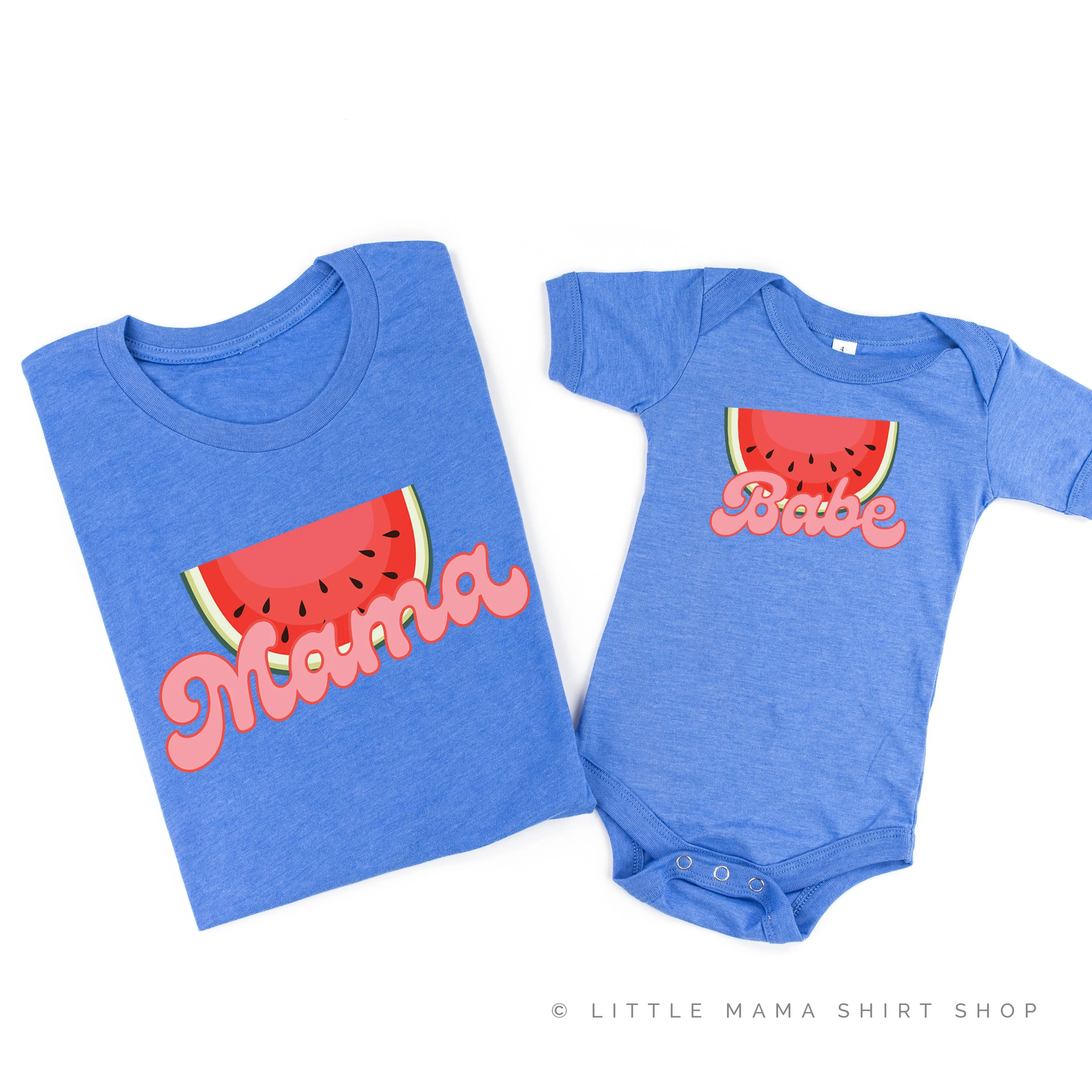 Watermelon - Mama/Babe - Set of 2 Matching Shirts